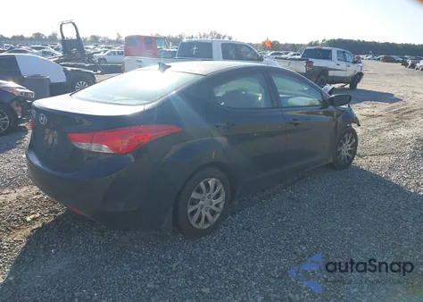 2013 Hyundai Elantra Gls/Limited из США, поврежденный, VIN 5NPDH4AEXDH219049